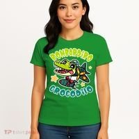 Brainrot Bombardiro Crocodilo Women's T-Shirt thumb 4