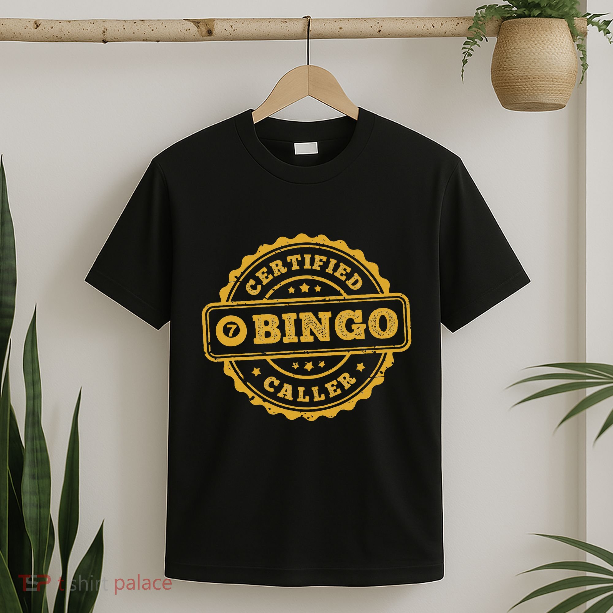 Bingo Bingo Caller Certified Funny Bingo T-Shirt