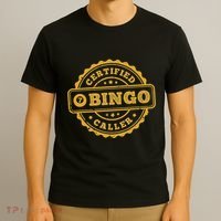 Bingo Bingo Caller Certified Funny Bingo T-Shirt thumb 3