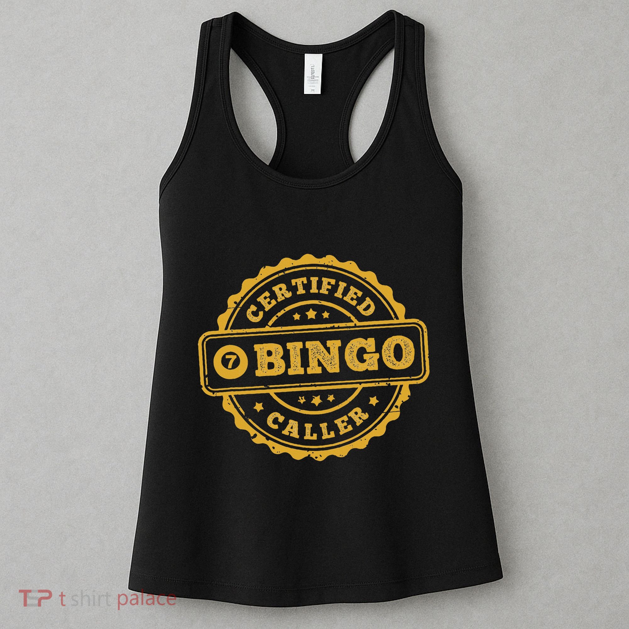 Bingo Bingo Caller Certified Funny Bingo Women's Tank Top