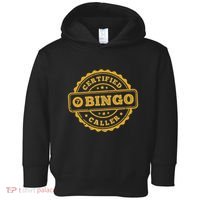 Bingo Bingo Caller Certified Funny Bingo Toddler Hoodie thumb 0