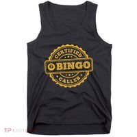 Bingo Bingo Caller Certified Funny Bingo Tank Top thumb 0