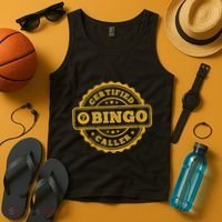 Bingo Bingo Caller Certified Funny Bingo Tank Top thumb 4