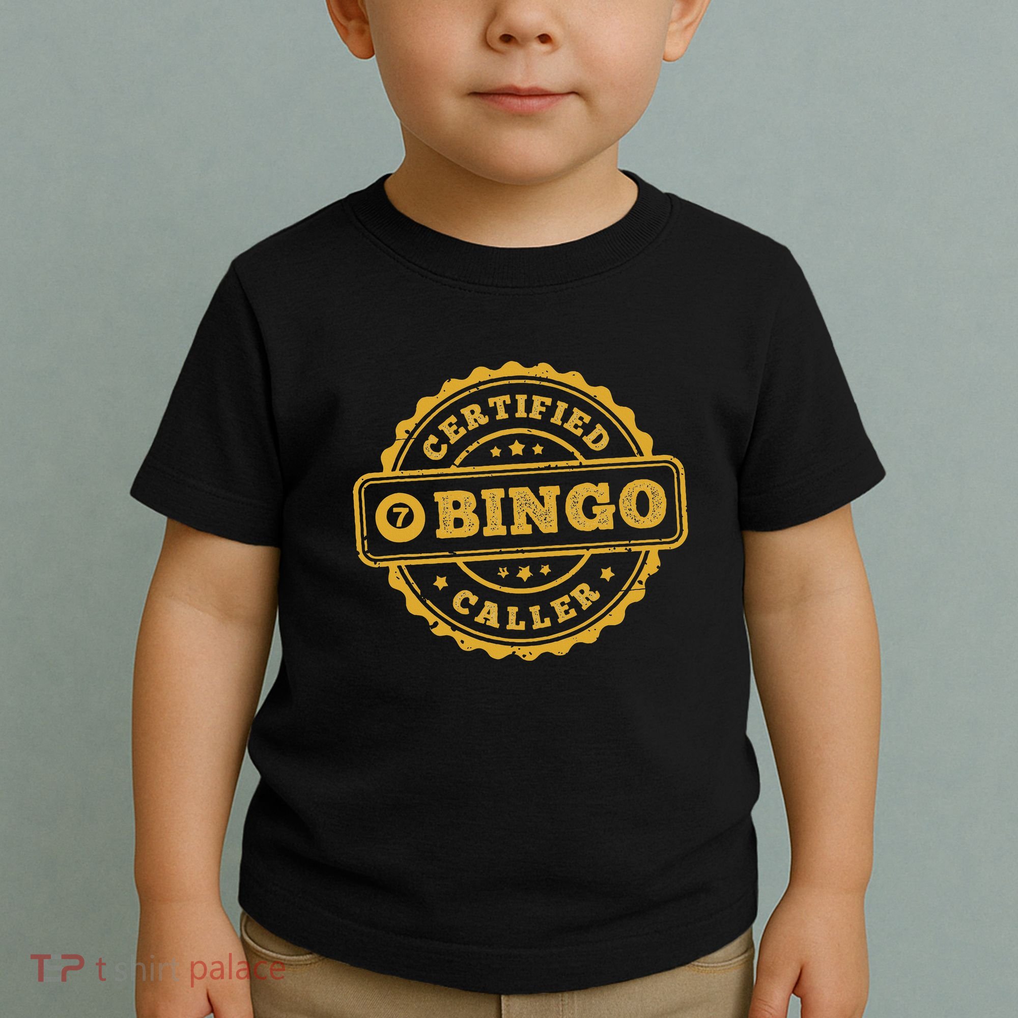 Bingo Bingo Caller Certified Funny Bingo Toddler T-Shirt
