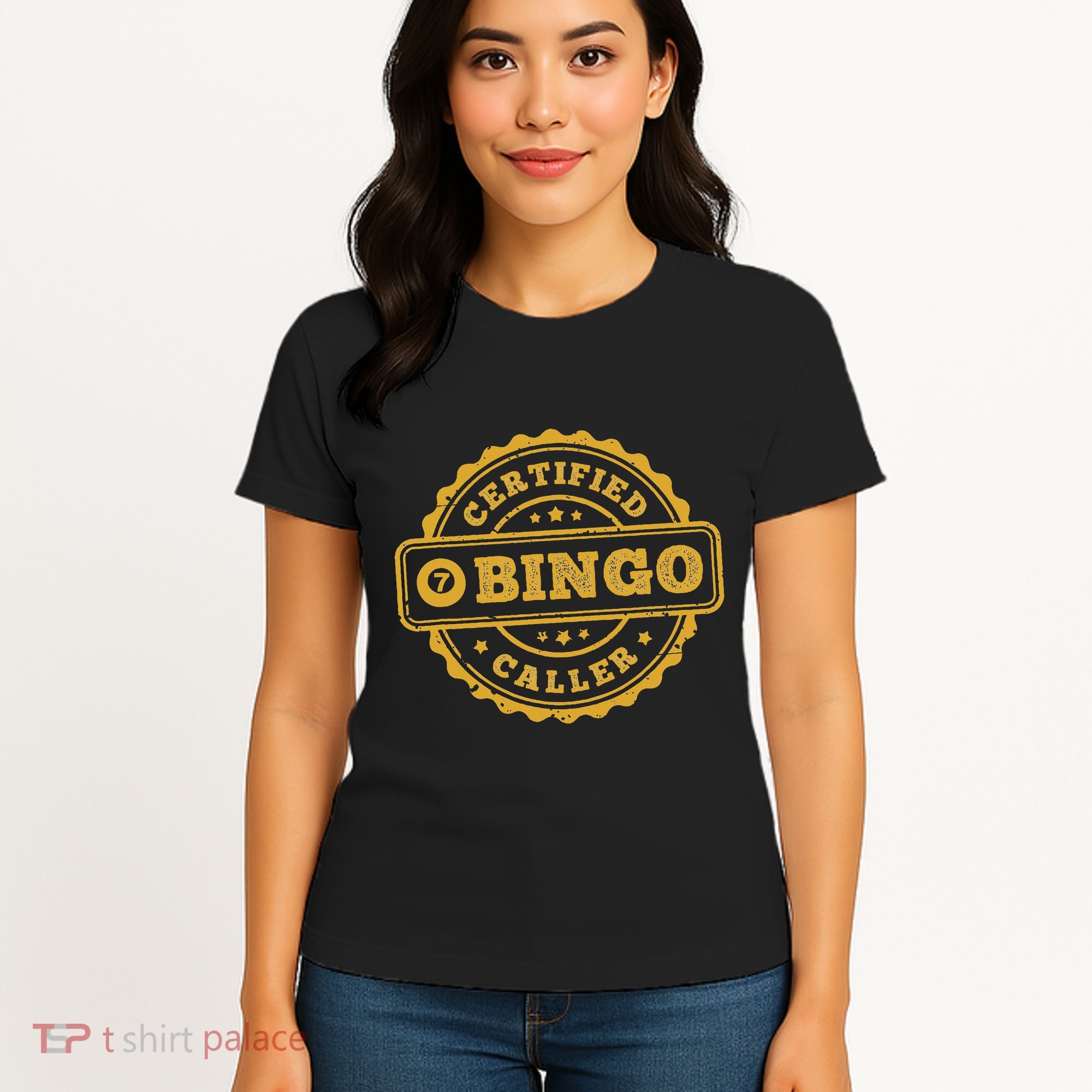 Bingo Bingo Caller Certified Funny Bingo Women's T-Shirt