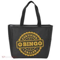Bingo Bingo Caller Certified Funny Bingo Tote Bag thumb 0