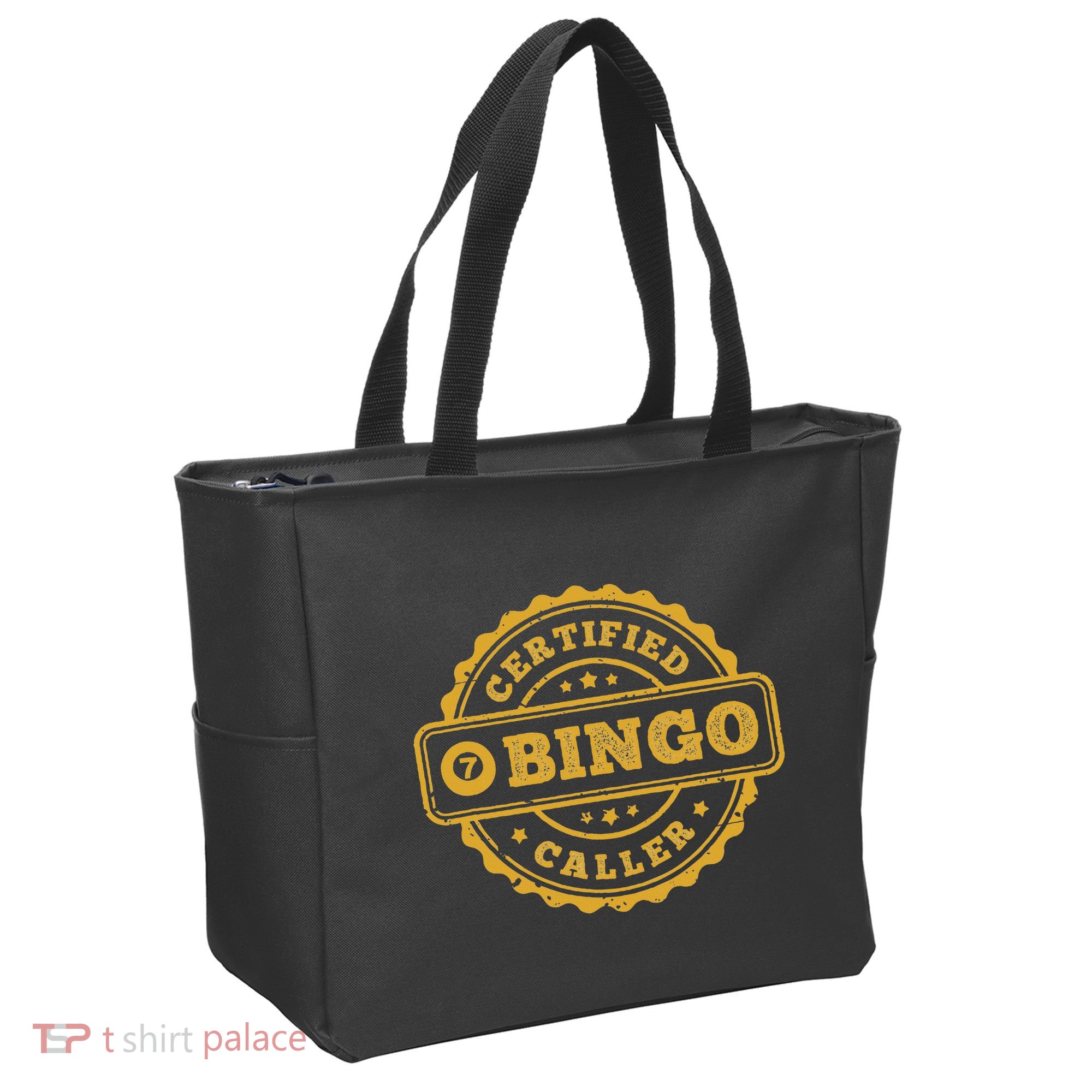 Bingo Bingo Caller Certified Funny Bingo Tote Bag