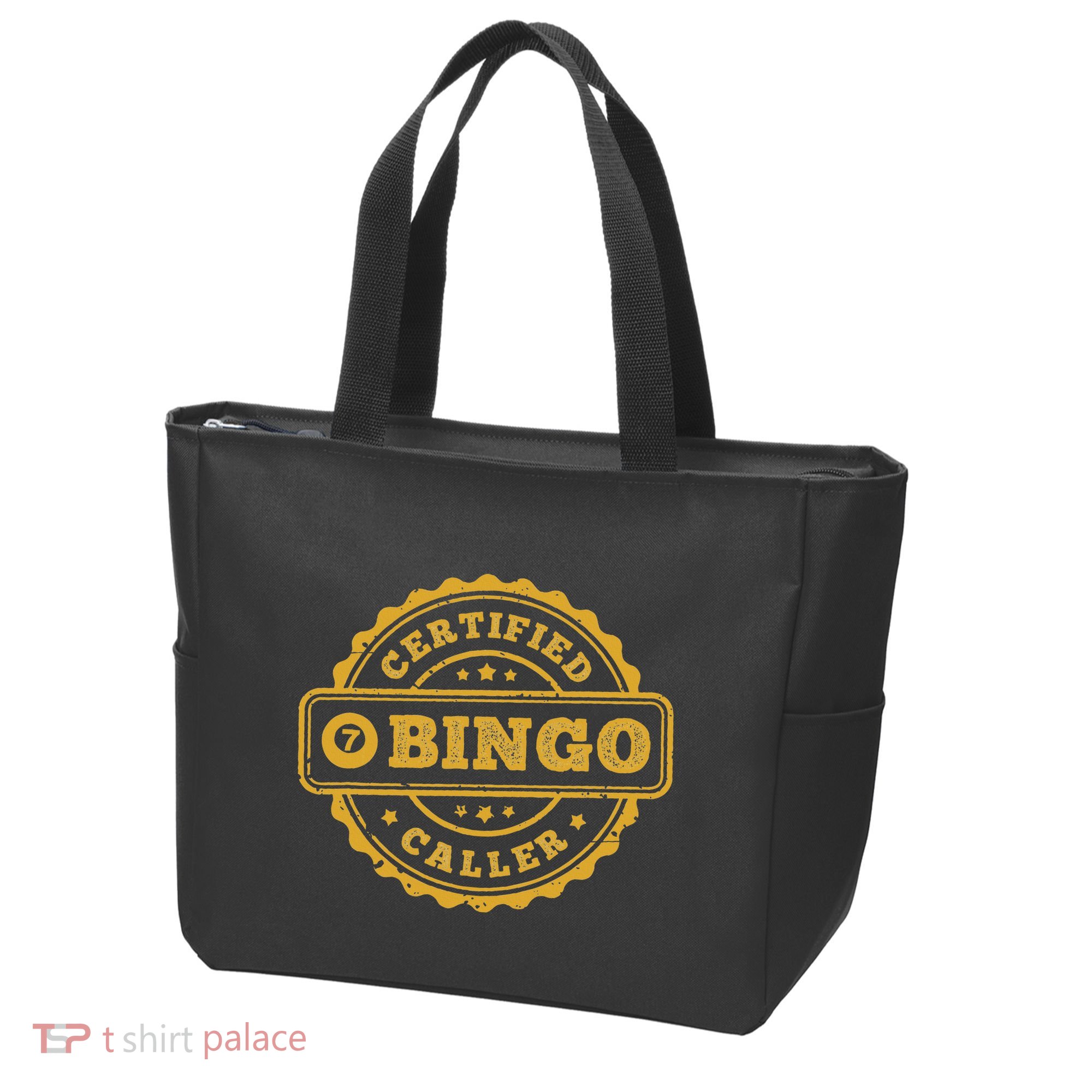 Bingo Bingo Caller Certified Funny Bingo Tote Bag