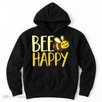  Bumble Bee Cute Bee Happy Hoodie thumb 0