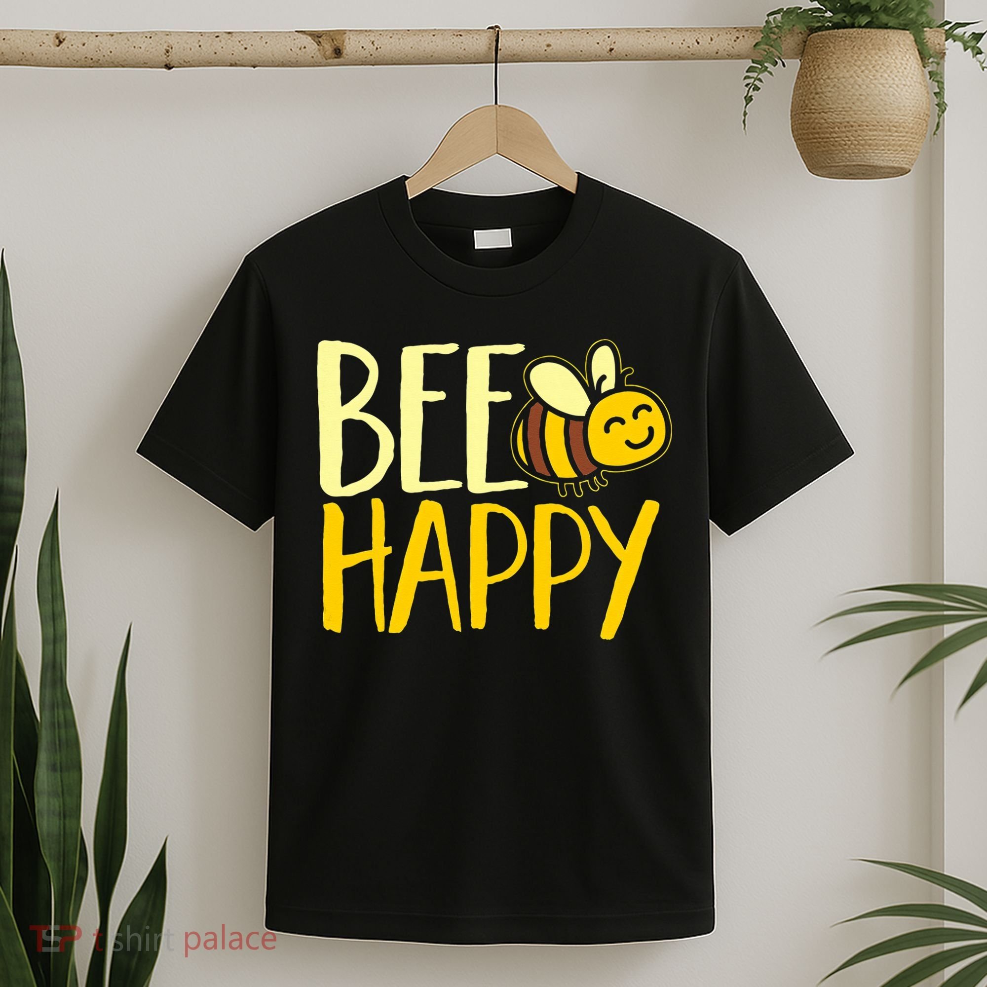  Bumble Bee Cute Bee Happy T-Shirt