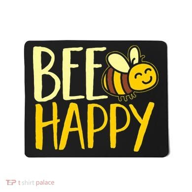  Bumble Bee Cute Bee Happy Mousepad