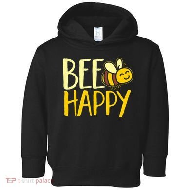  Bumble Bee Cute Bee Happy Toddler Hoodie