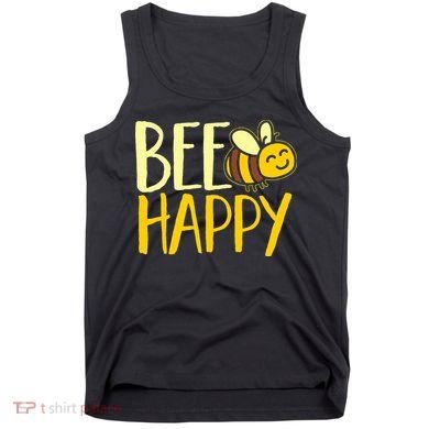  Bumble Bee Cute Bee Happy Tank Top