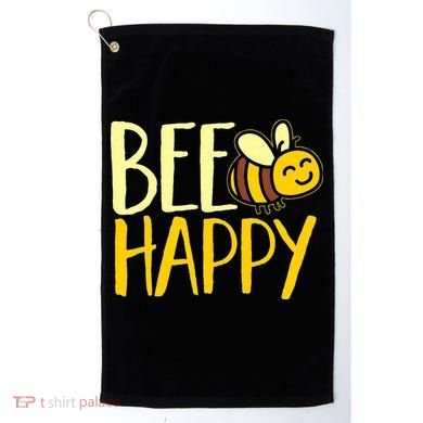  Bumble Bee Cute Bee Happy Golf Towel