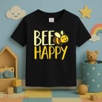  Bumble Bee Cute Bee Happy Toddler T-Shirt thumb 3