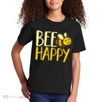  Bumble Bee Cute Bee Happy Kids T-Shirt thumb 2