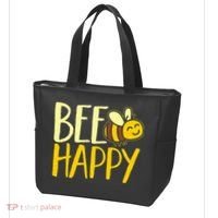  Bumble Bee Cute Bee Happy Tote Bag thumb 3