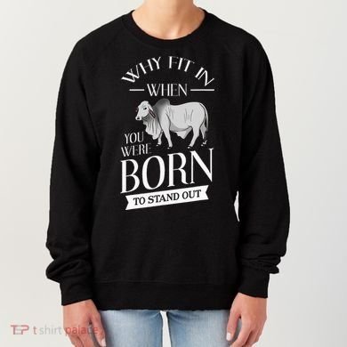 Brahman Bull Cattle Mini Zebu Cow Women's Sweatshirt