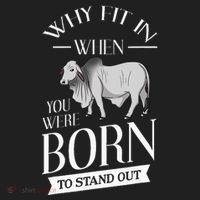 Brahman Bull Cattle Mini Zebu Cow Women's Sweatshirt thumb 2