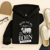 Brahman Bull Cattle Mini Zebu Cow Hoodie thumb 4