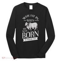 Brahman Bull Cattle Mini Zebu Cow Long Sleeve Shirt thumb 0