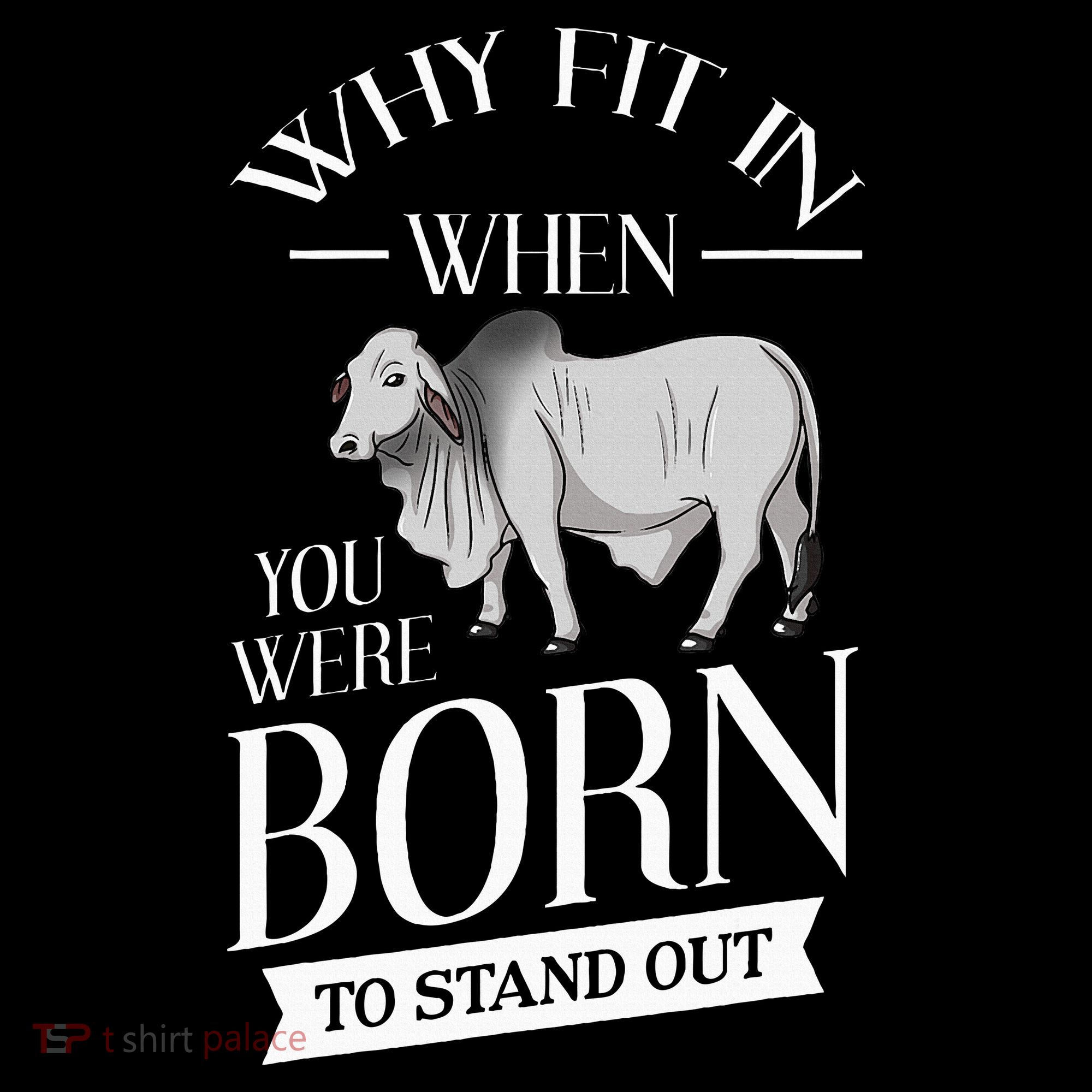 Brahman Bull Cattle Mini Zebu Cow Long Sleeve Shirt