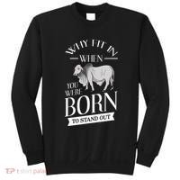Brahman Bull Cattle Mini Zebu Cow Sweatshirt thumb 0