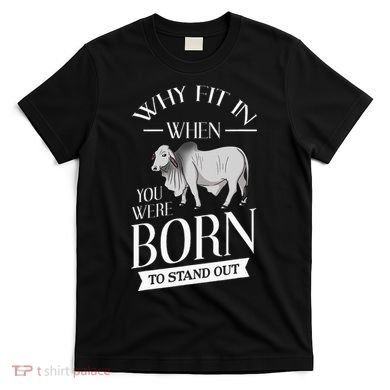 Brahman Bull Cattle Mini Zebu Cow T-Shirt