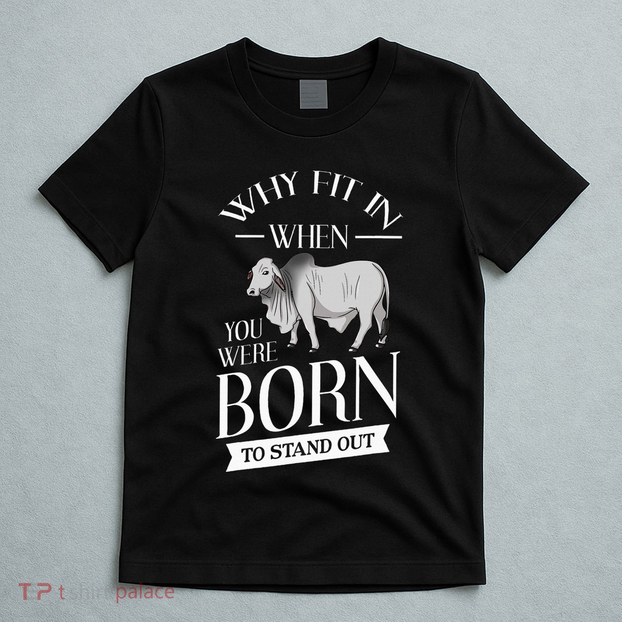Brahman Bull Cattle Mini Zebu Cow T-Shirt