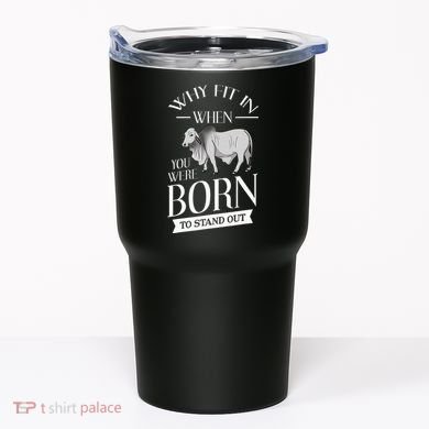 Brahman Bull Cattle Mini Zebu Cow Tumbler