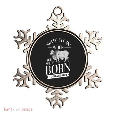 Brahman Bull Cattle Mini Zebu Cow Ornament