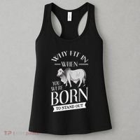Brahman Bull Cattle Mini Zebu Cow Women's Tank Top thumb 3