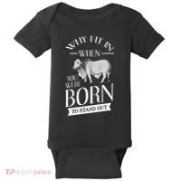 Brahman Bull Cattle Mini Zebu Cow Baby Bodysuit thumb 0
