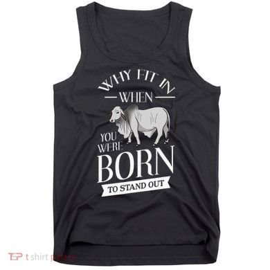 Brahman Bull Cattle Mini Zebu Cow Tank Top