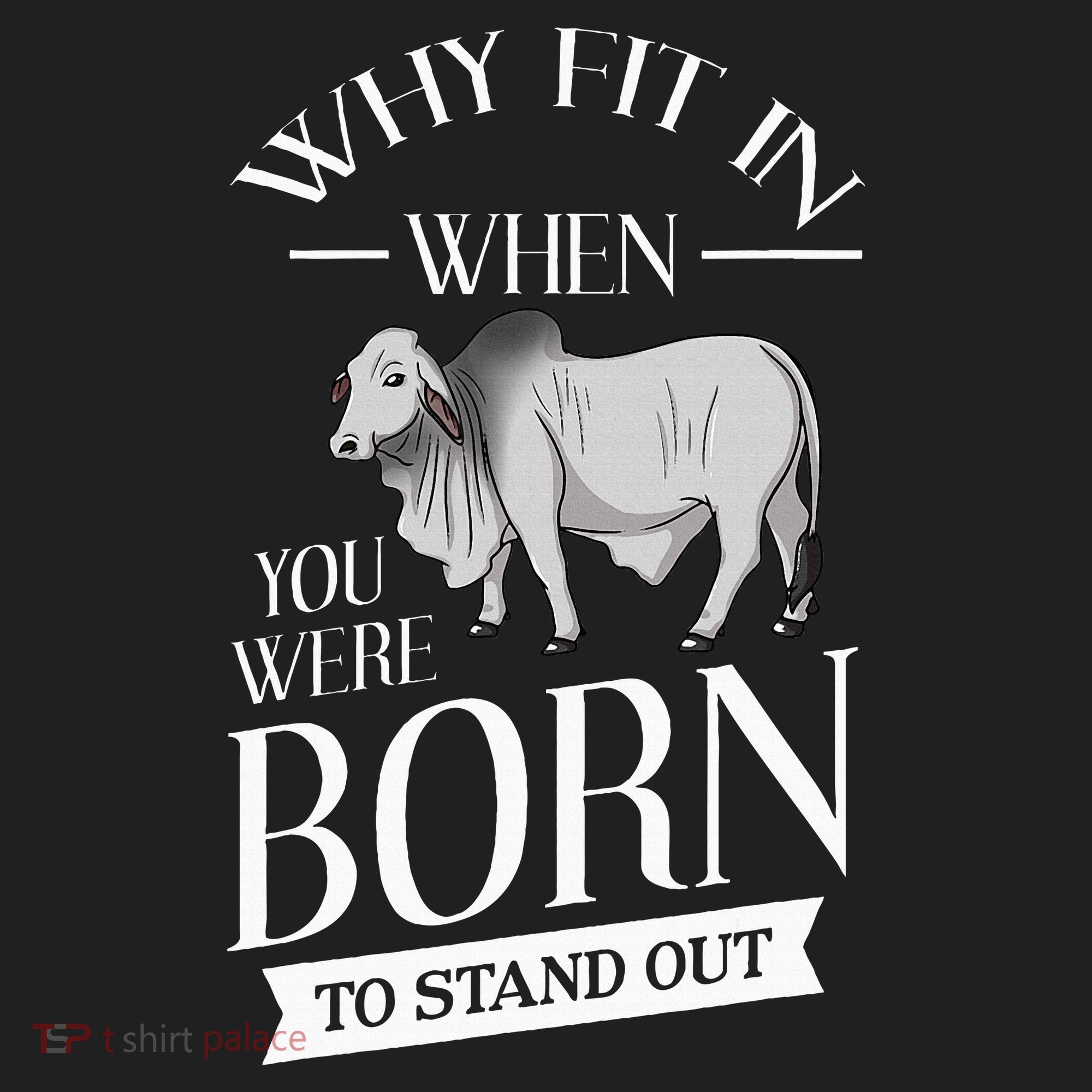 Brahman Bull Cattle Mini Zebu Cow Golf Towel