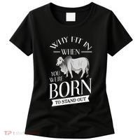 Brahman Bull Cattle Mini Zebu Cow Women's T-Shirt thumb 0