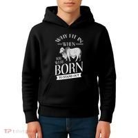 Brahman Bull Cattle Mini Zebu Cow Kids Hoodie thumb 4