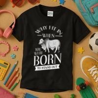 Brahman Bull Cattle Mini Zebu Cow Kids T-Shirt thumb 3