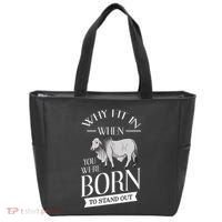 Brahman Bull Cattle Mini Zebu Cow Tote Bag thumb 0