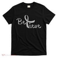 Believe Brain Cancer Brain Cancer Support T-Shirt thumb 0