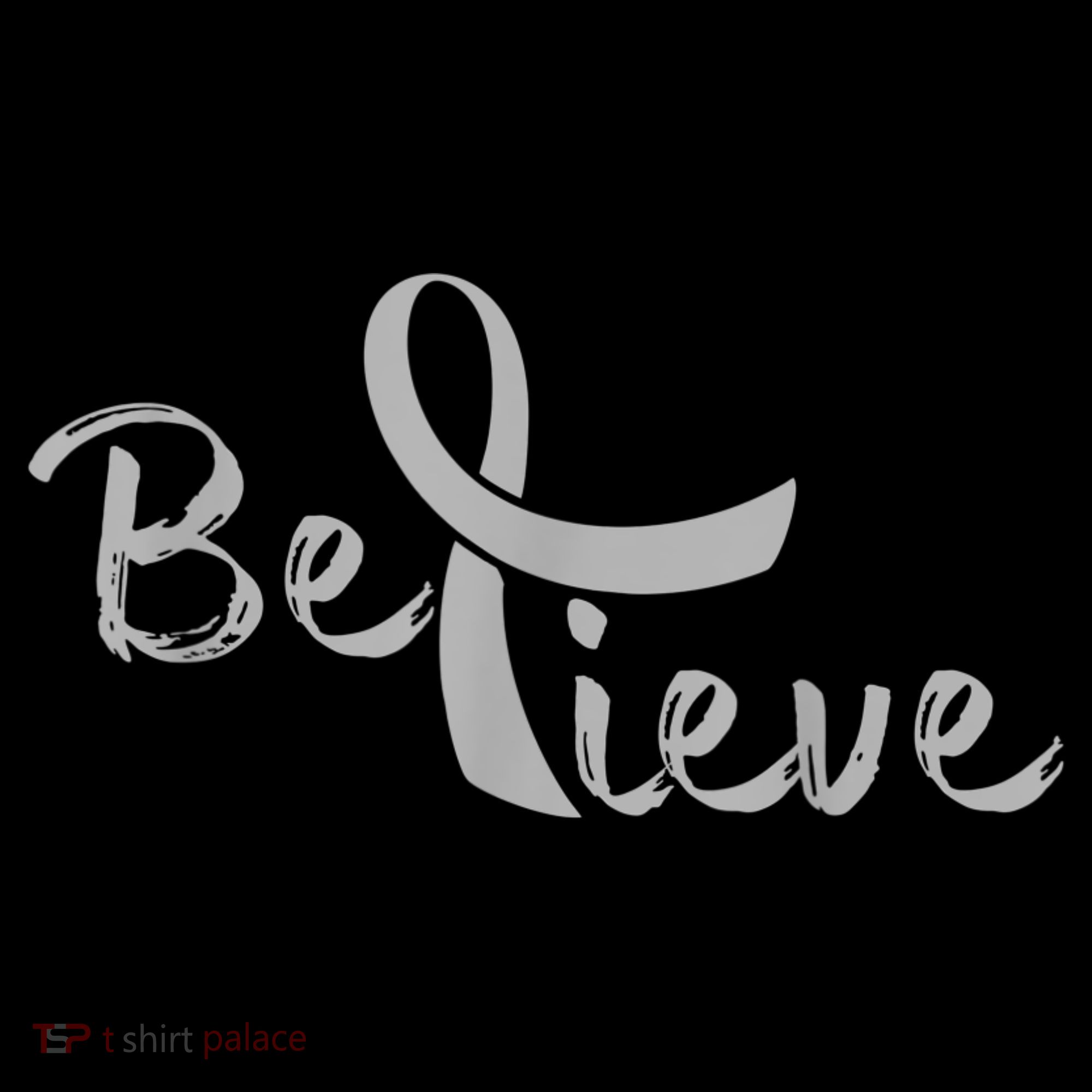 Believe Brain Cancer Brain Cancer Support Coaster