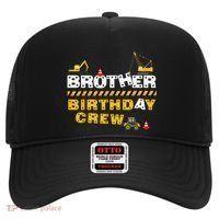 Brother Birthday Crew Construction Family Birthday Party Hat thumb 0