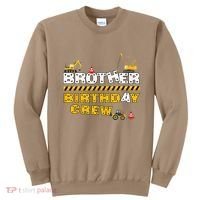 Brother Birthday Crew Construction Family Birthday Party Sweatshirt thumb 0