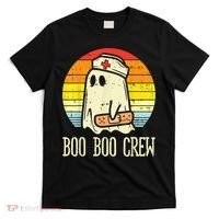 Boo Boo Crew Nurse Halloween Shirt For Nurses RN Ghost Women T-Shirt thumb 0