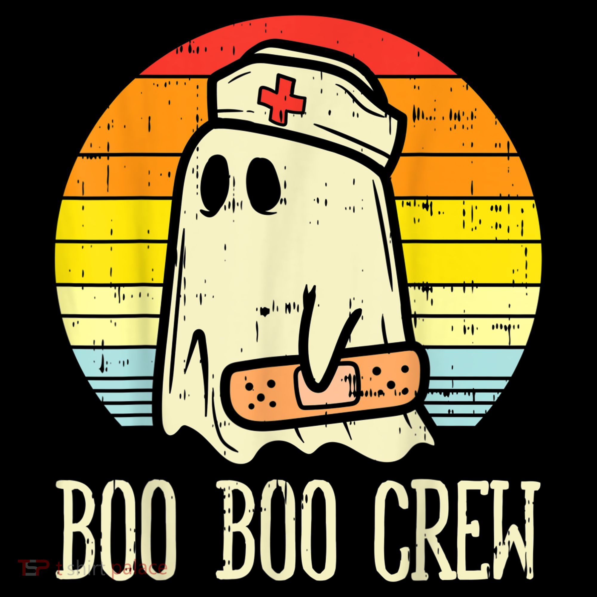 Boo Boo Crew Nurse Halloween Shirt For Nurses RN Ghost Women Coffee Mug