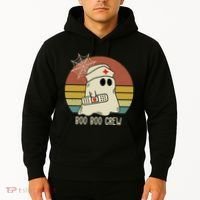 Boo Boo Crew Nurse Halloween Nurse Retro Hoodie thumb 2