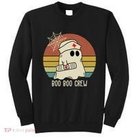 Boo Boo Crew Nurse Halloween Nurse Retro Sweatshirt thumb 0