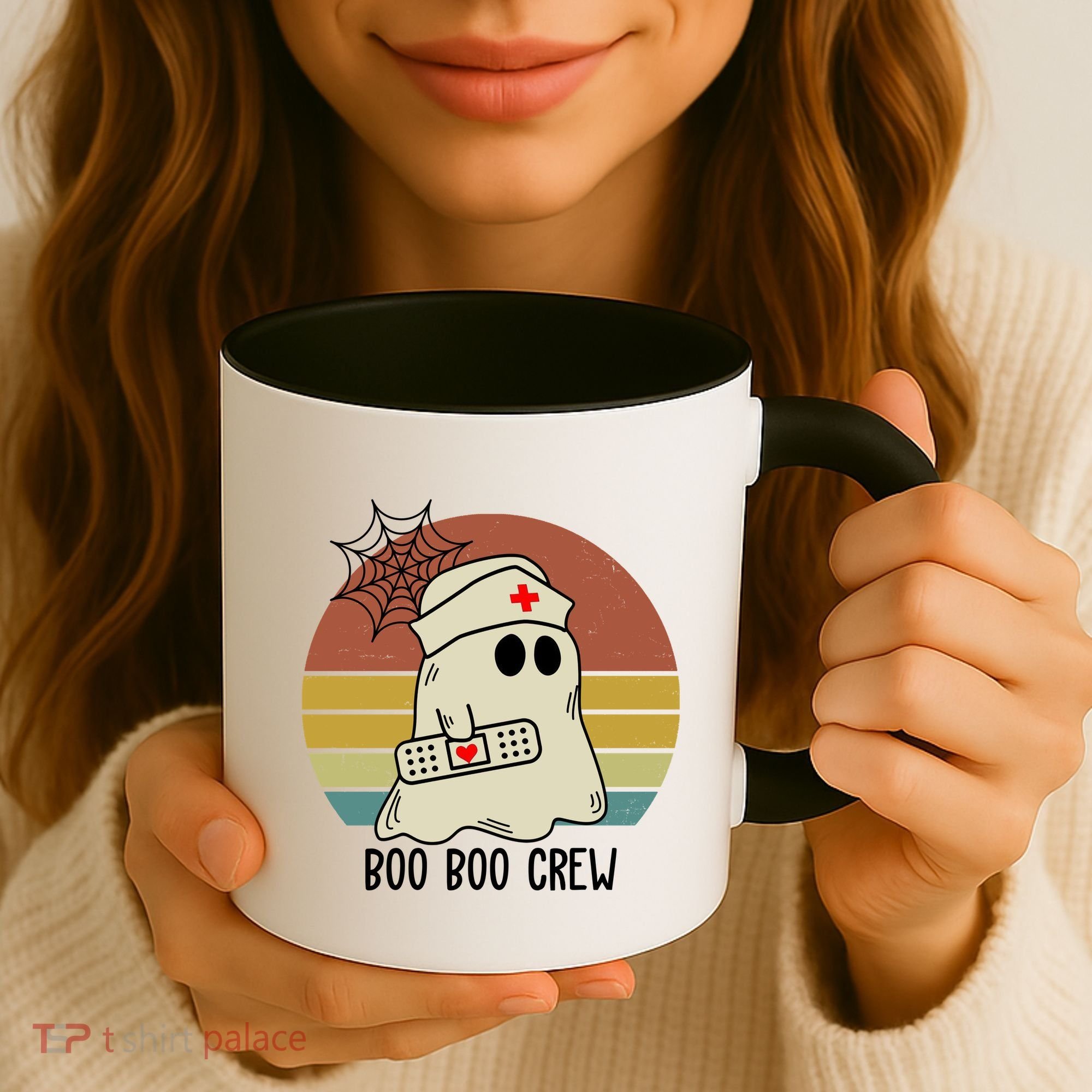 Boo Boo Crew Nurse Halloween Nurse Retro Coffee Mug