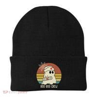 Boo Boo Crew Nurse Halloween Nurse Retro Beanie thumb 0