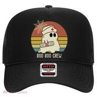 Boo Boo Crew Nurse Halloween Nurse Retro Hat thumb 0